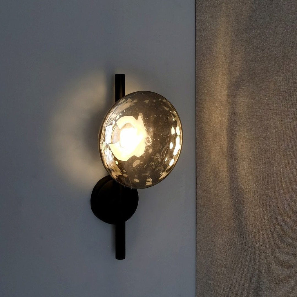 Nordic Round Design Ceto Glass Wall Light