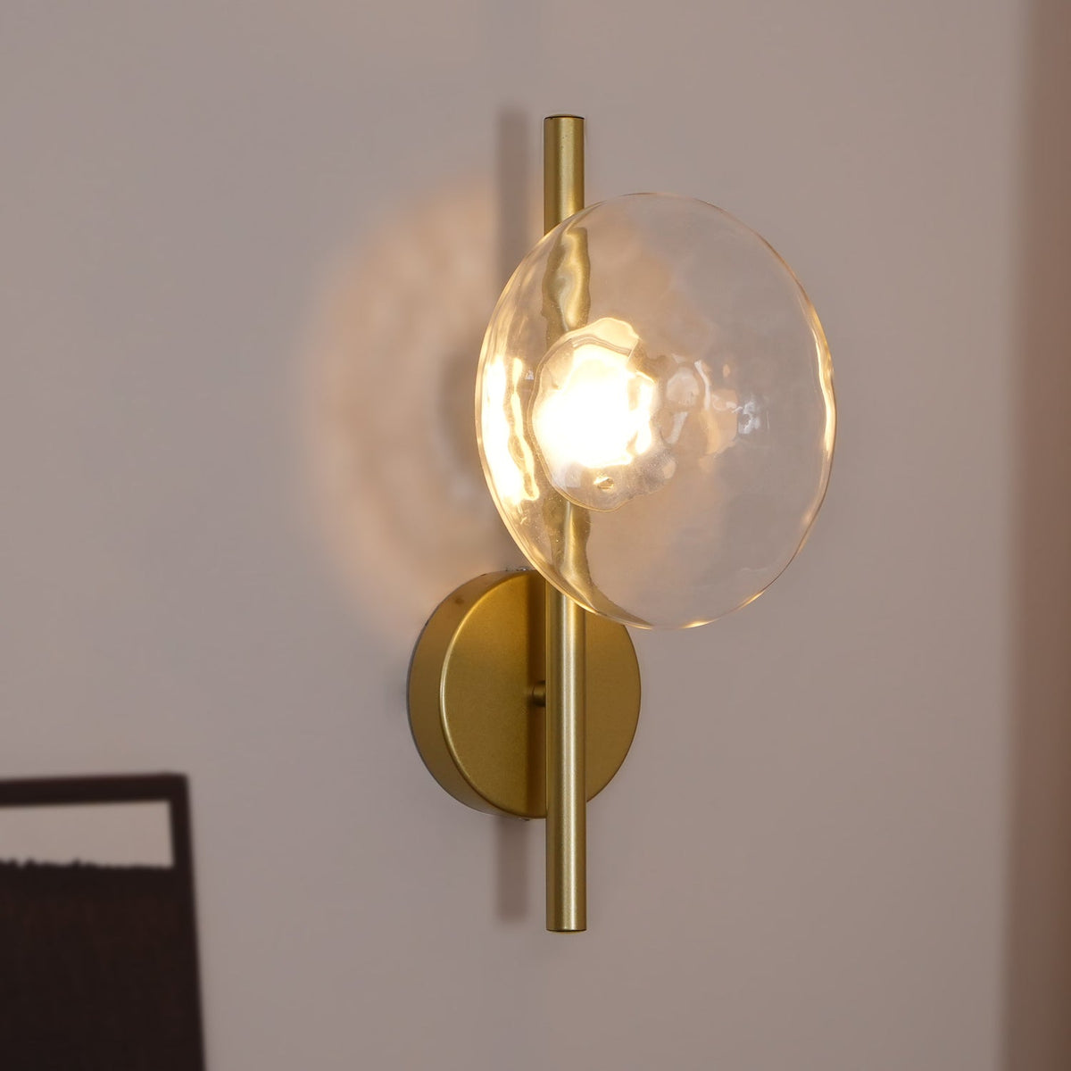 Nordic Round Design Ceto Glass Wall Light