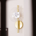 Nordic Round Design Ceto Glass Wall Light