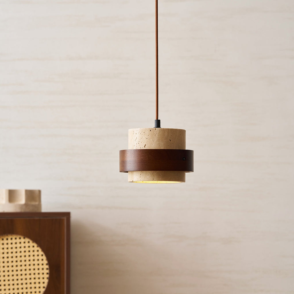 Cole Travertine Pendant Lamp