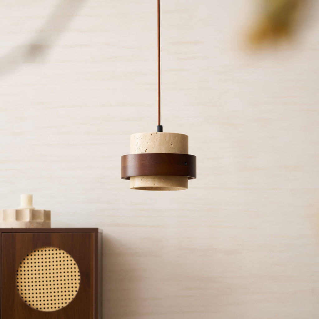 Cole Travertine Pendant Lamp