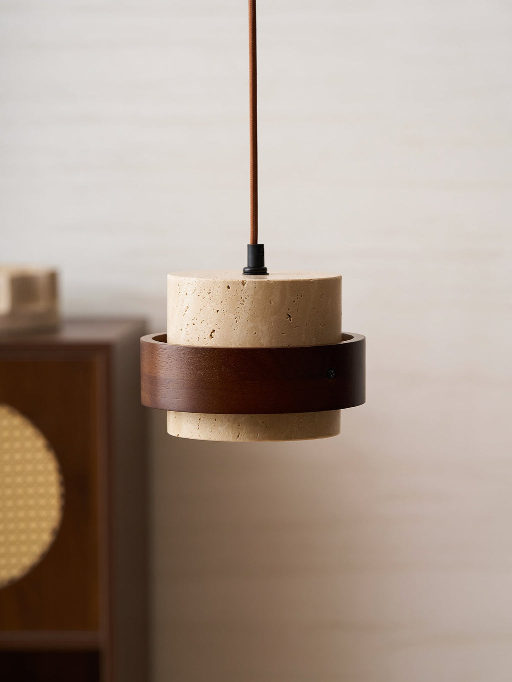 Cole Travertine Pendant Lamp