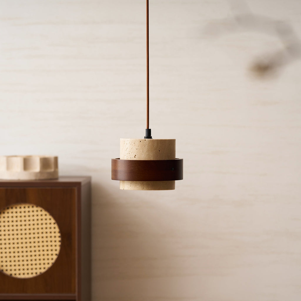 Cole Travertine Pendant Lamp