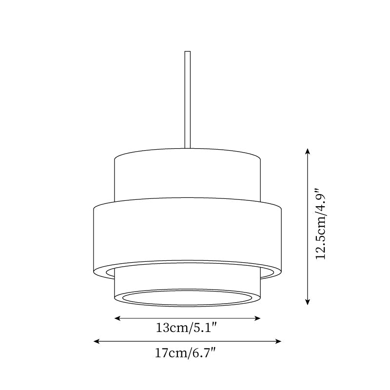 Cole Travertine Pendant Lamp