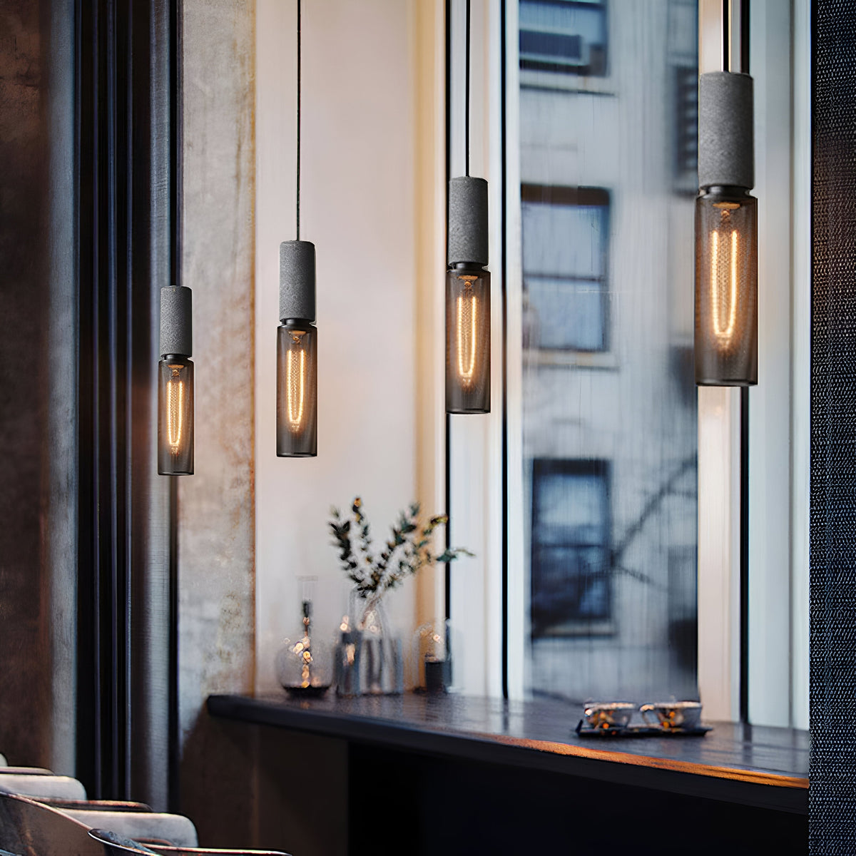 Concrete Nordic Industrial Cement Pendant Light