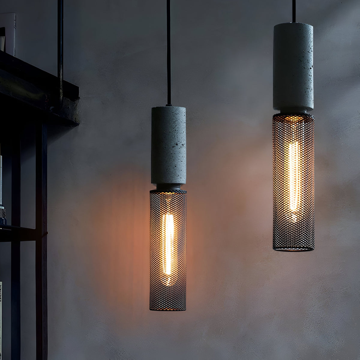 Concrete Nordic Industrial Cement Pendant Light