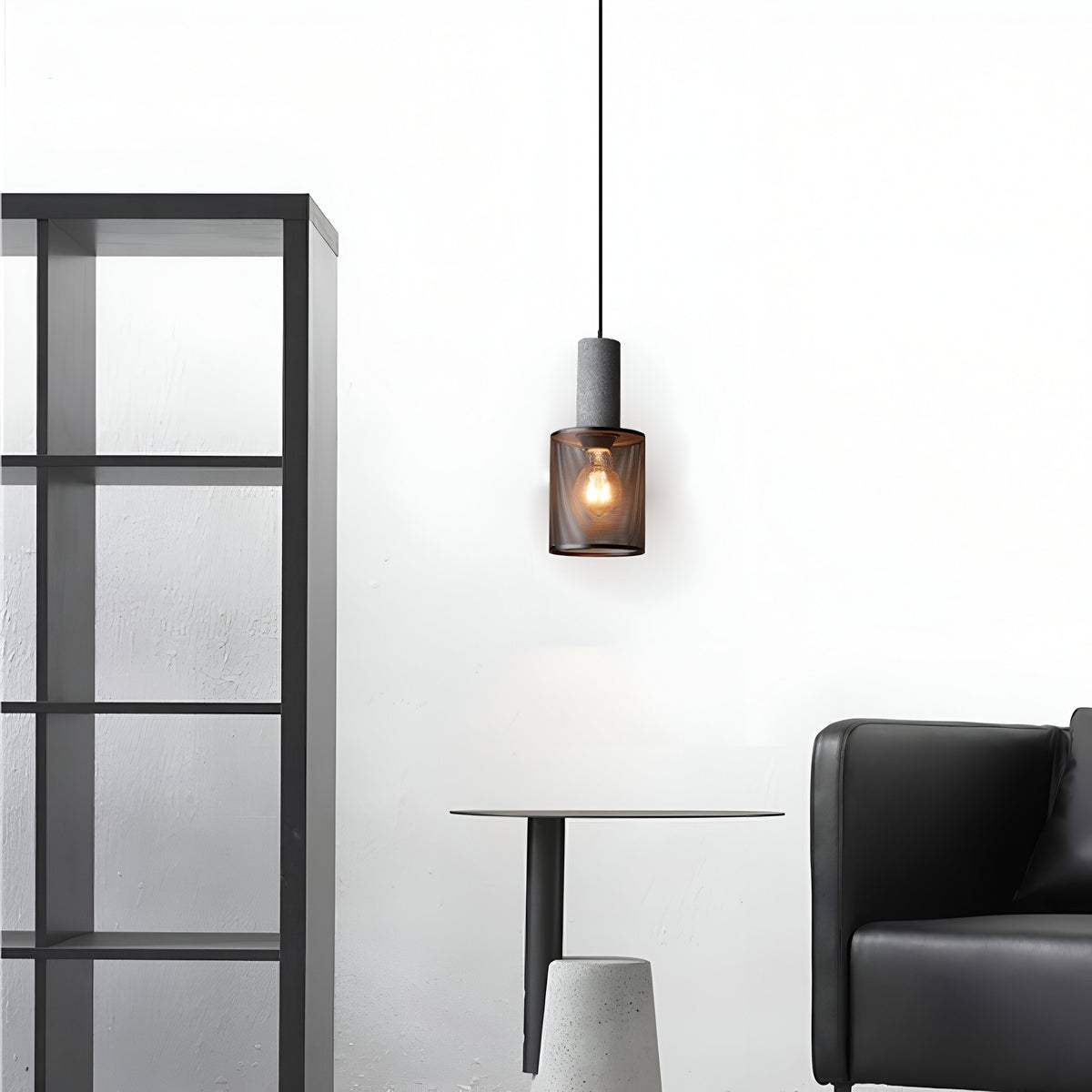 Concrete Nordic Industrial Cement Pendant Light