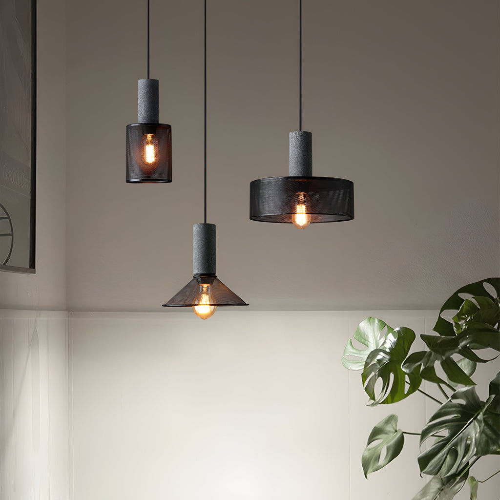 Concrete Nordic Industrial Cement Pendant Light
