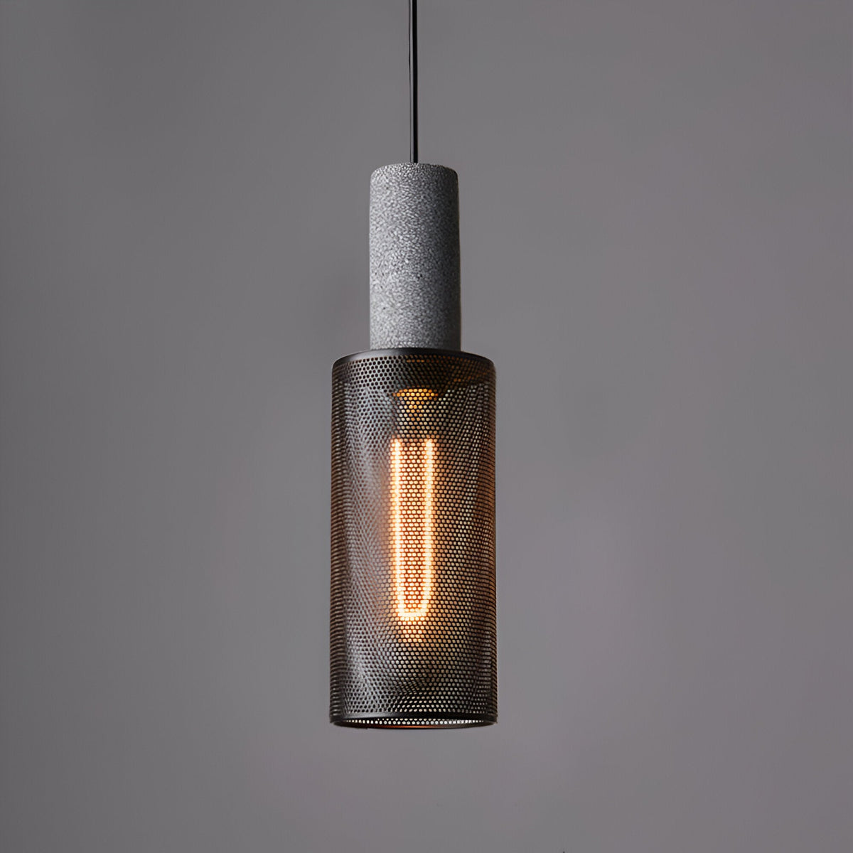 Concrete Nordic Industrial Cement Pendant Light