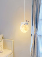 Cream Style Animal Pendant Lamp