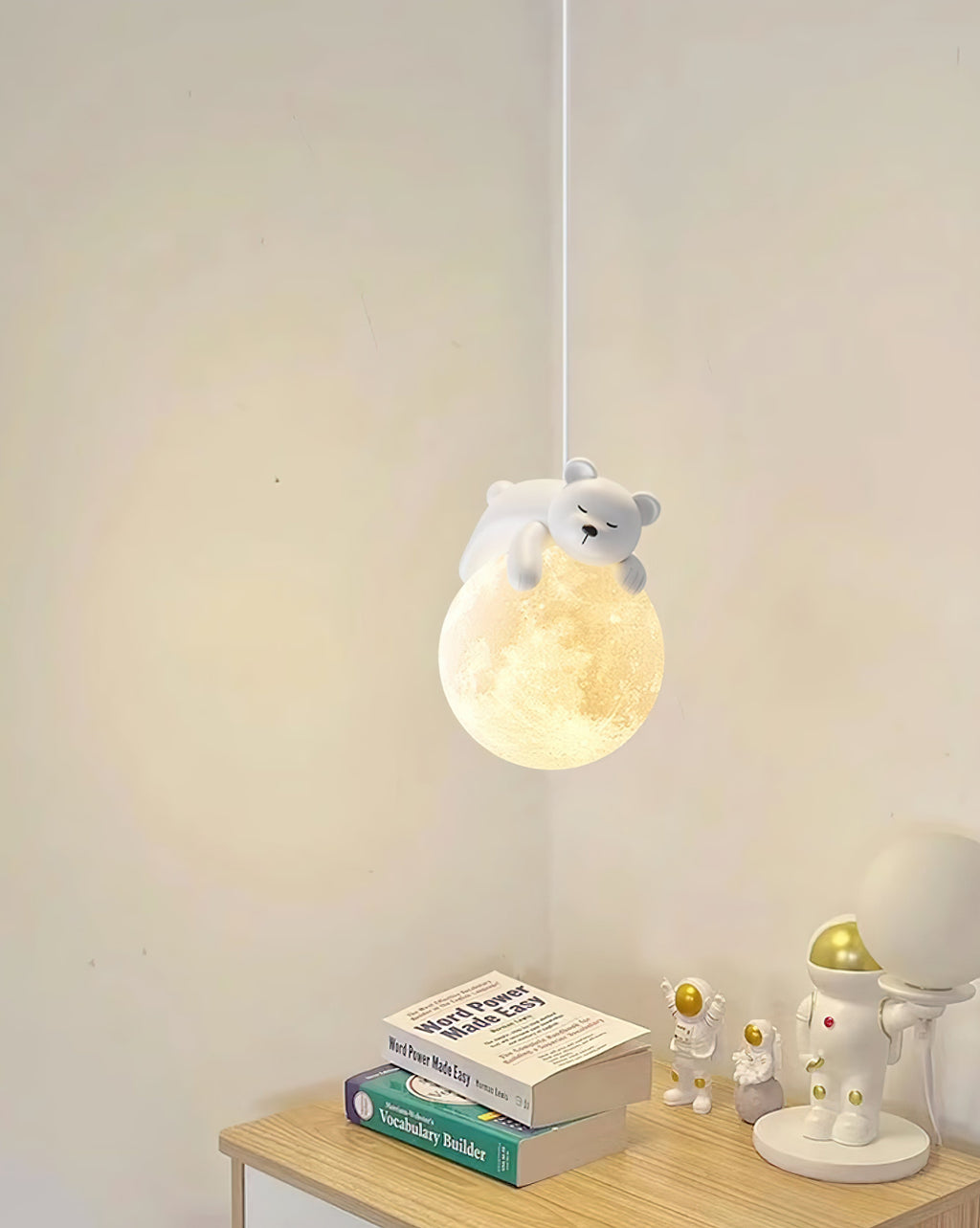Cream Style Animal Pendant Lamp