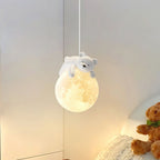 Cream Style Animal Pendant Lamp