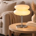 Robert - Macaroon Glass LED Table Lamp with Dimming Function