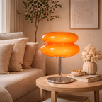 Robert - Macaroon Glass LED Table Lamp with Dimming Function