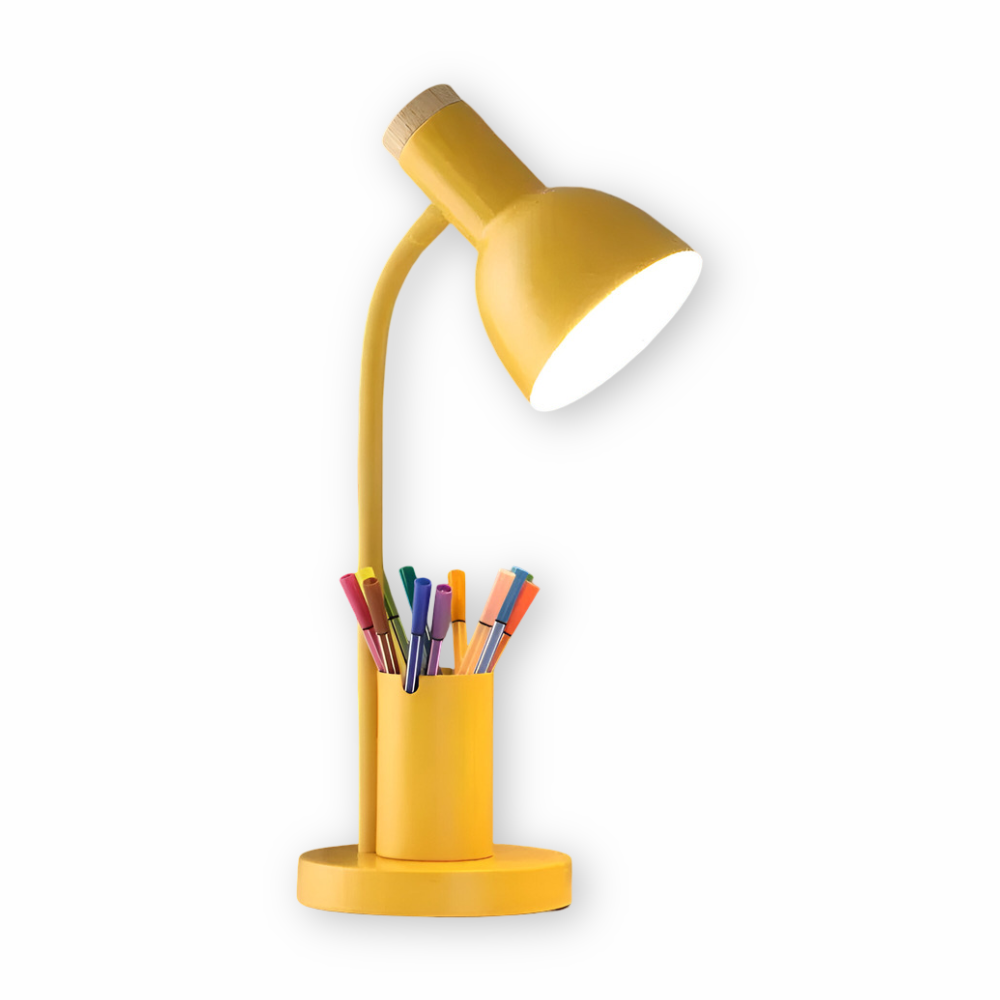 Cressida - Modern LED Table Lamp with Pen Holder