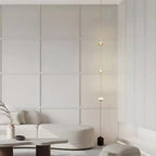 Ray Minimalist Linear Floor Lamp, 3 Bulbs, Bedroom