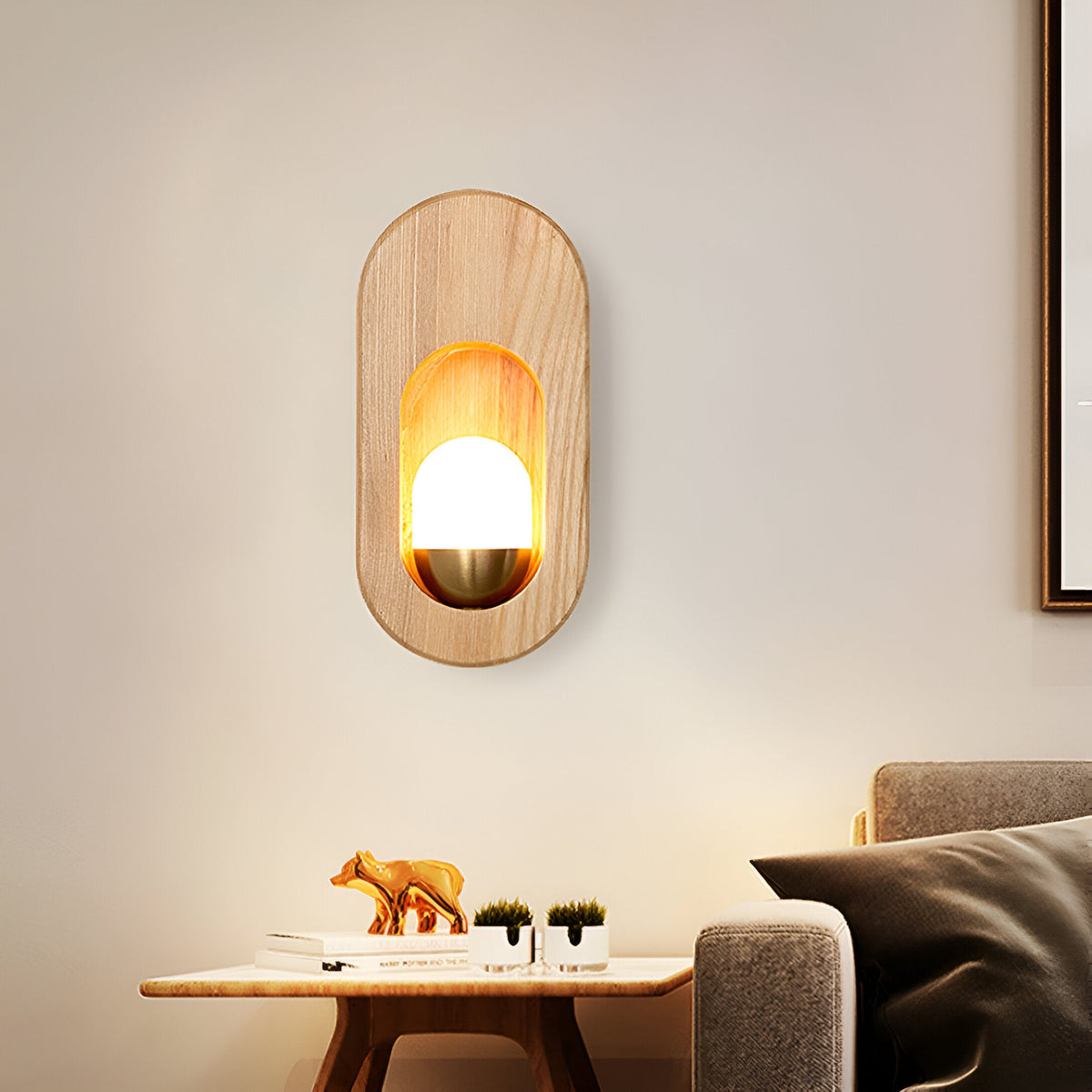 Nordic Style Egg Chaymae Wall Light