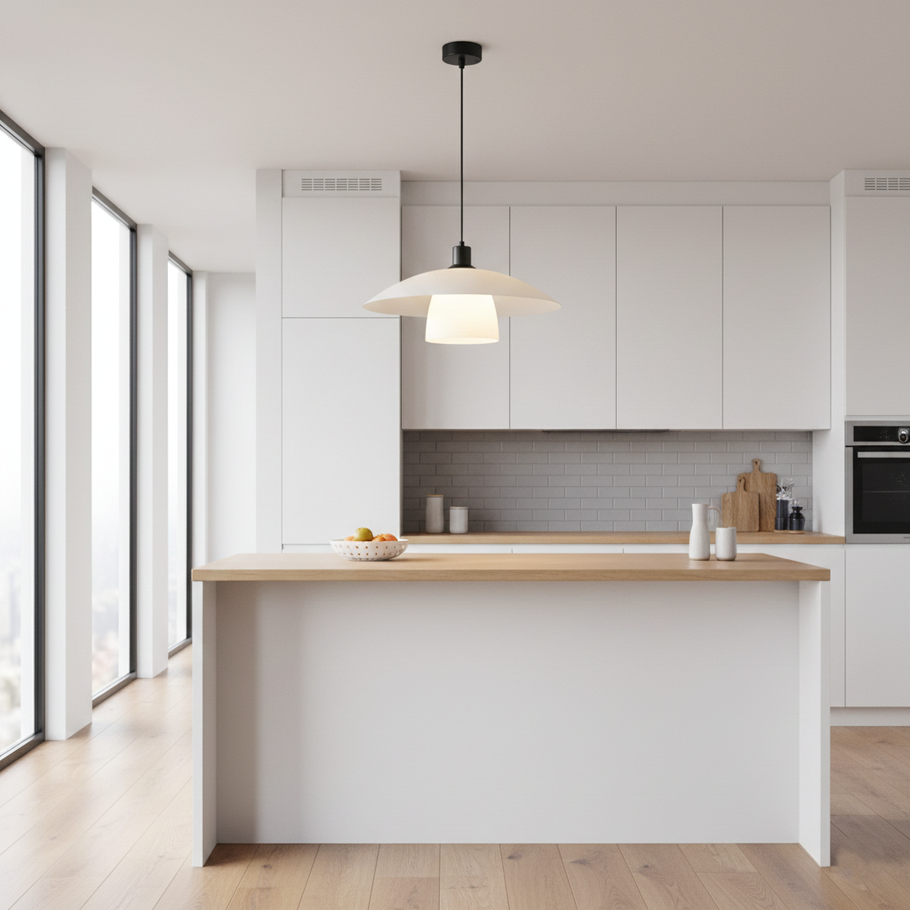 Kairo Japanese Modern Glass Pendant Light