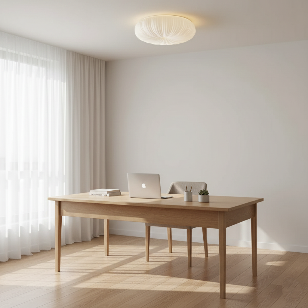 Lunara Minimalist Acrylic Japandi Ceiling Light