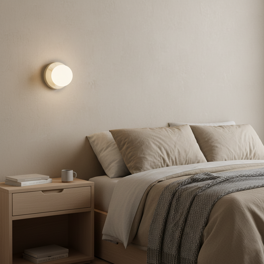 Nordic Rounded Macaron Minimalist Wall Light