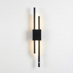 LuminArt - Stylish Black/Gold LED Light