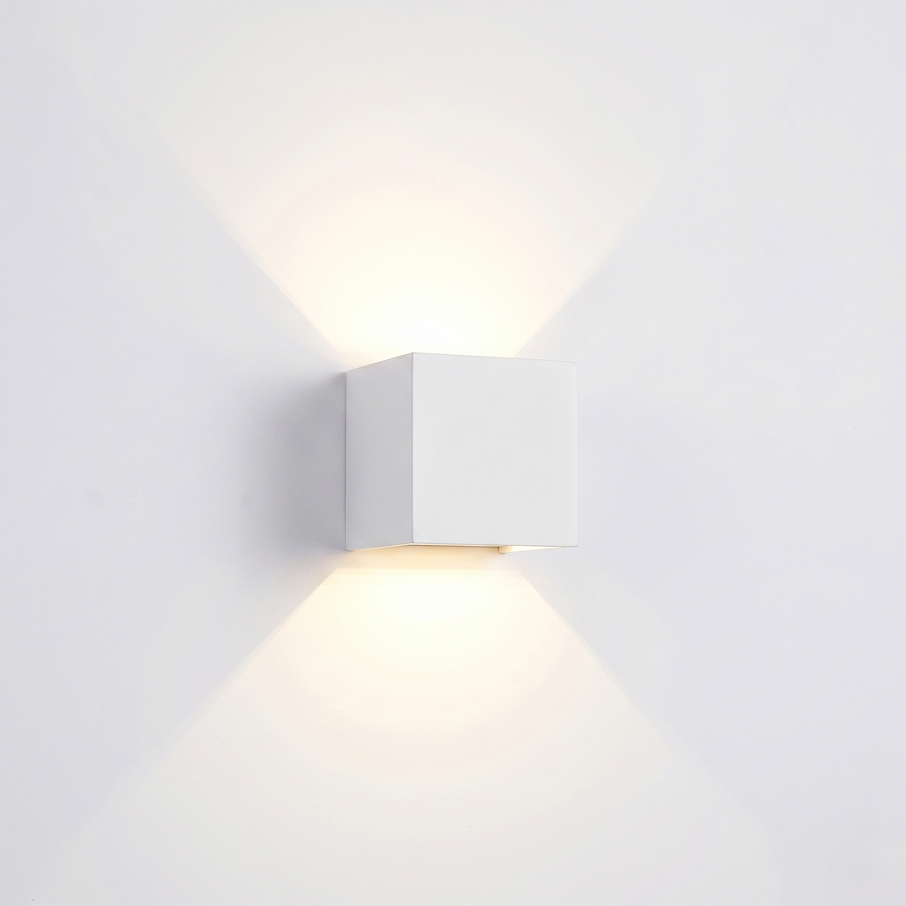 Modern Adjustable Square LED Outdoor Wall Light