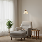 Eleonora Minimalist Fabric Pendant Light