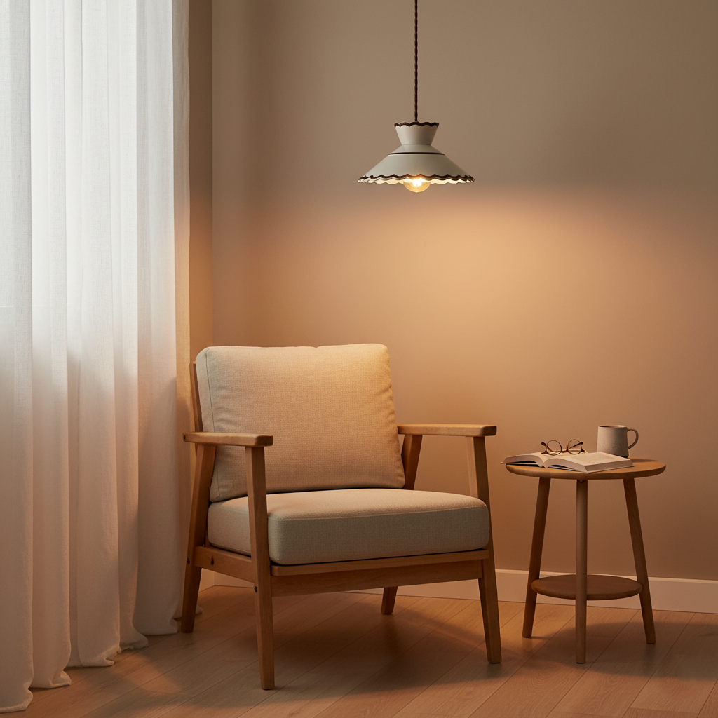 Fall Classic Vintage Ceramic Pendant Light