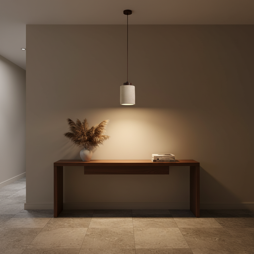 Nordic Travertine Minimalist Pendant Light