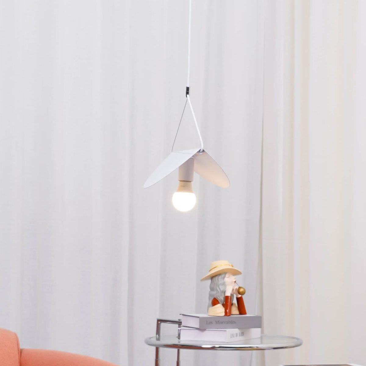 Nordic Minimalist Floating Glider Pendant Light