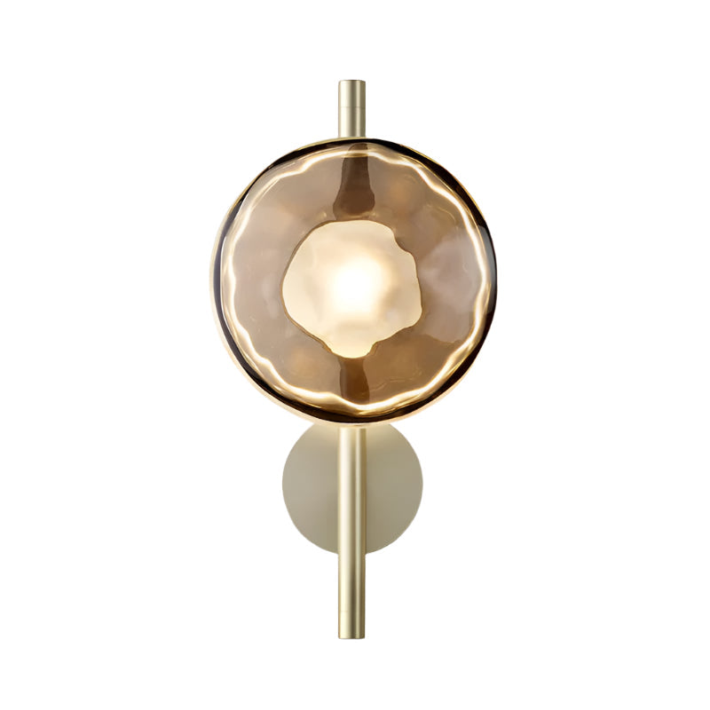 Nordic Round Design Ceto Glass Wall Light