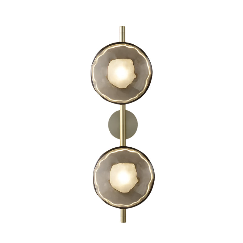 Nordic Round Design Ceto Glass Wall Light