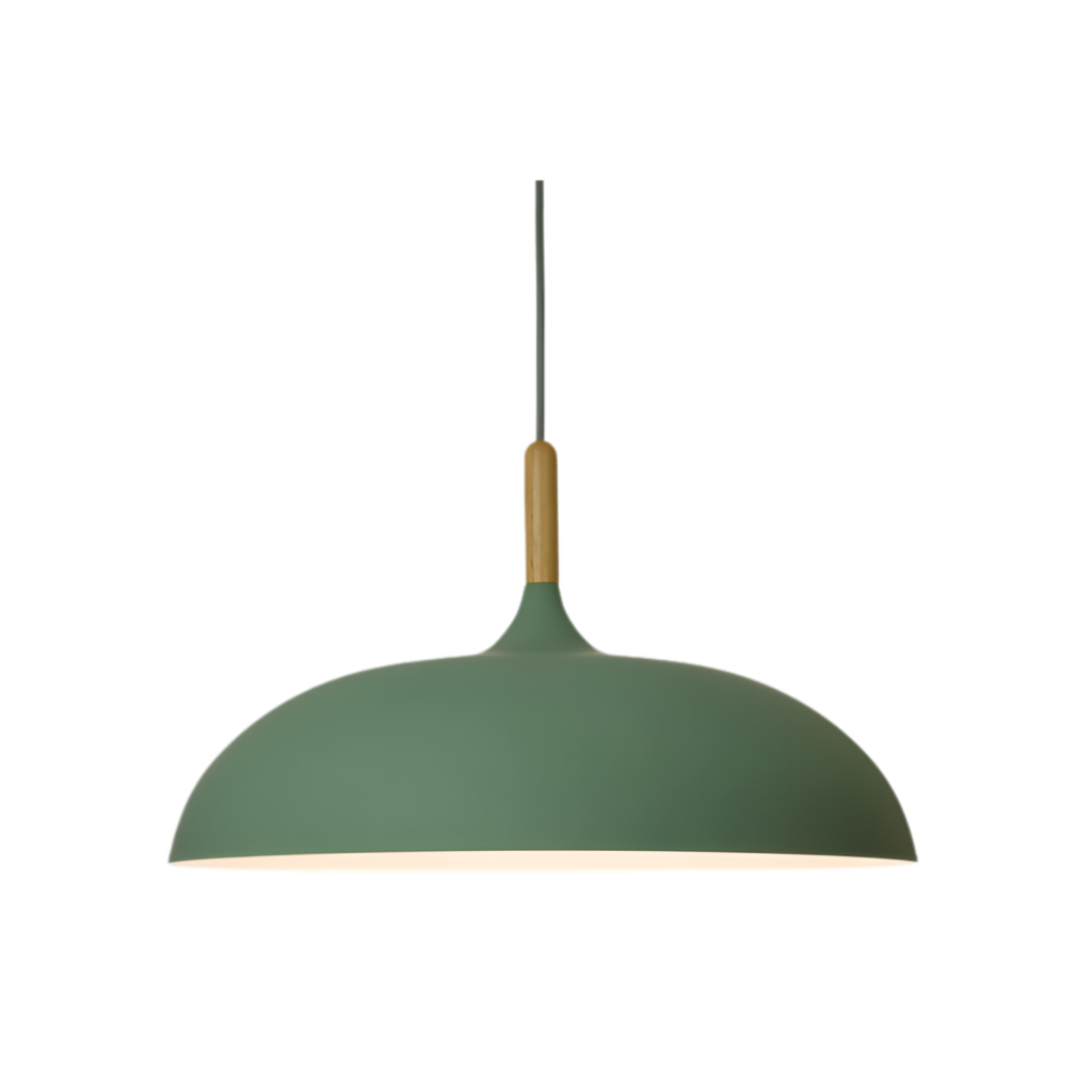 Nordic Style Wood Iron Art Pendant Light