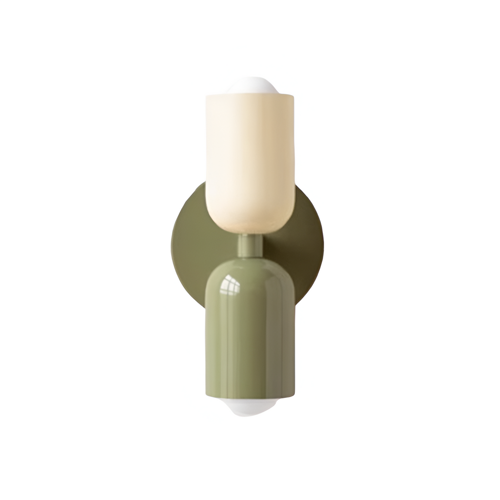 Nordic Macaron Double Head Iron Wall Light
