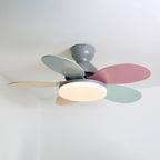 Petalo Nordic Petal-Shaped Acrylic Ceiling Fan Light