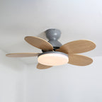 Petalo Nordic Petal-Shaped Acrylic Ceiling Fan Light