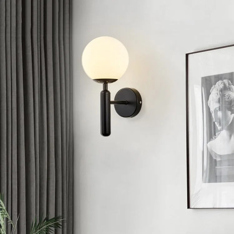 Minimalist Globe Mystical Radiance Wall Light