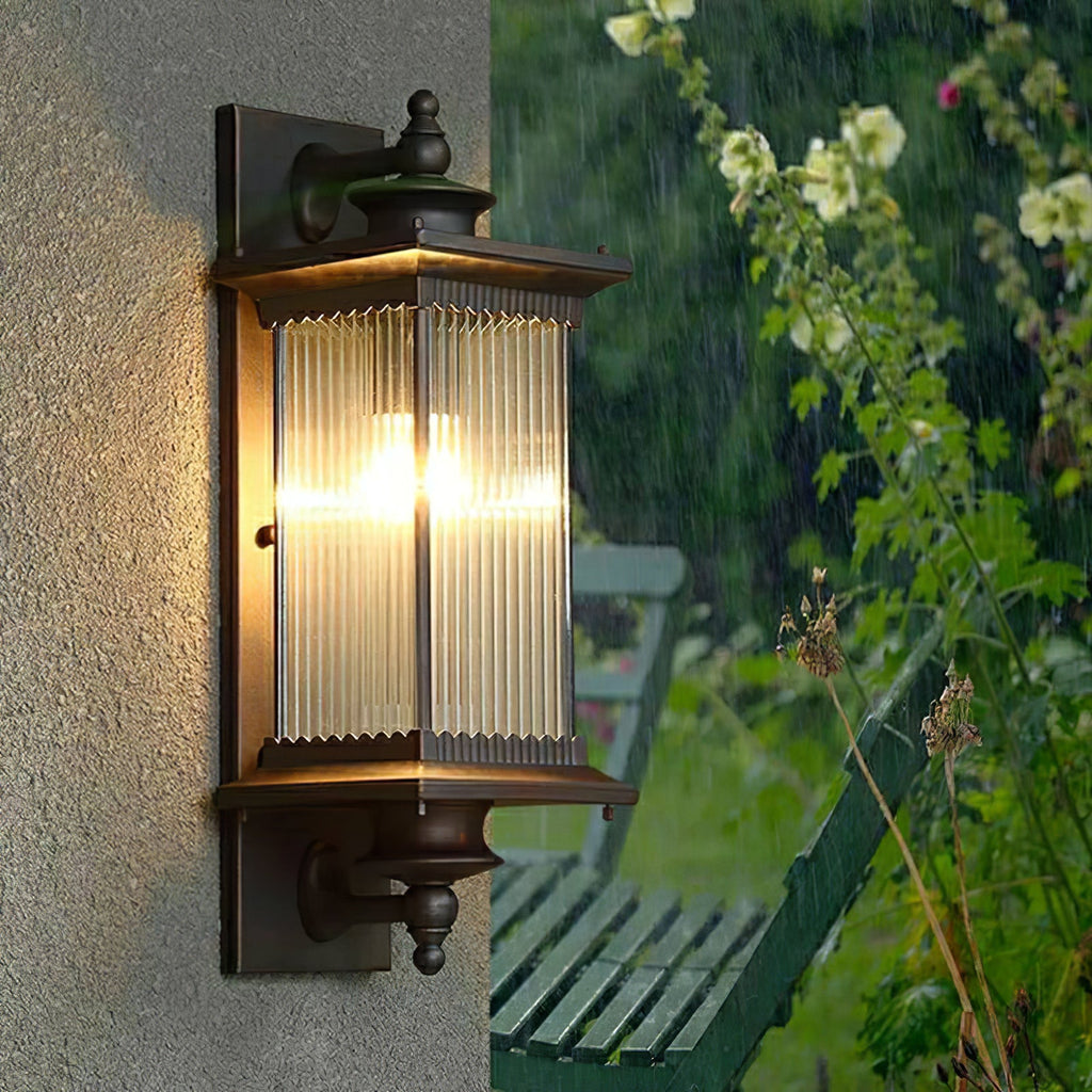 Lantern of Time Retro Outdoor Waterproof Wall Lamp