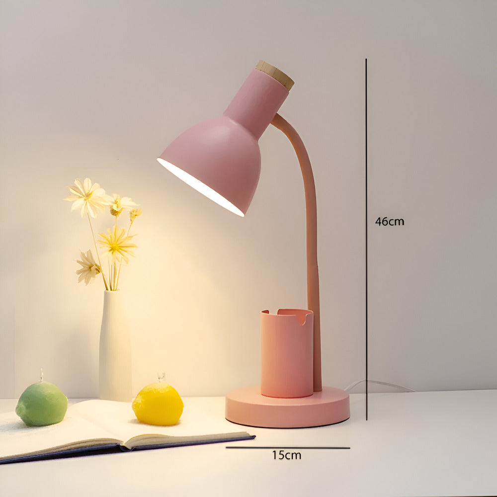 Cressida - Modern LED Table Lamp with Pen Holder