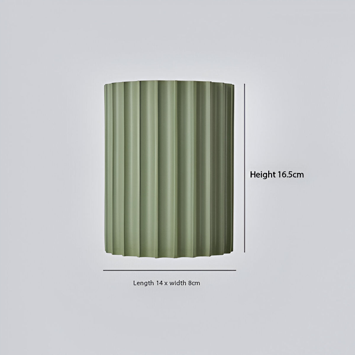 Nordic Resin Clarity Minimalist Wall Light