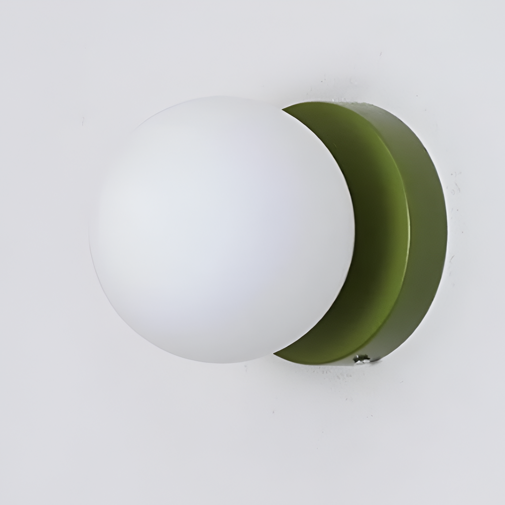 Nordic Rounded Macaron Minimalist Wall Light