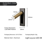 Eliona Nordic LED Metal Wall Light