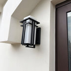 Krajewski Retro Industrial Glass Outdoor Wall Light