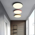 Nordic Macaron Round LED Ceiling Light