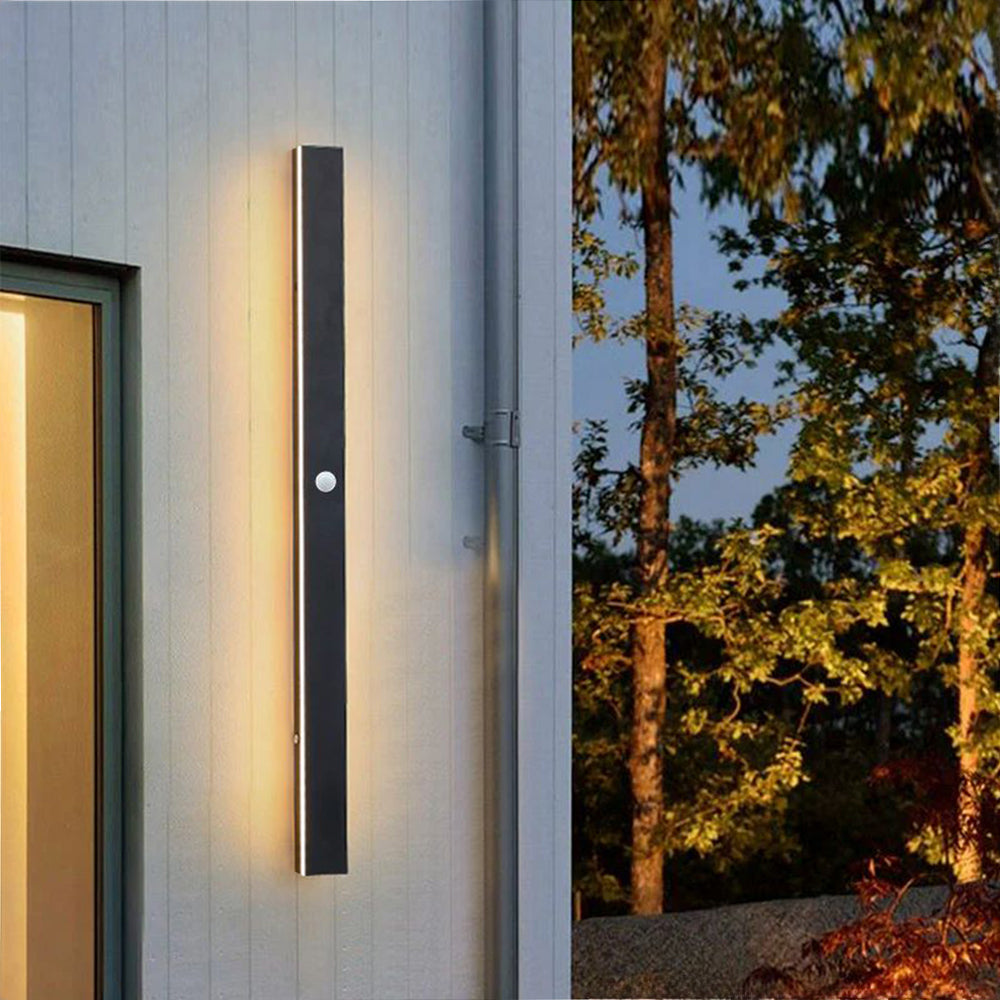 Edge Ripple Minimalist Linear Waterproof Outdoor Light