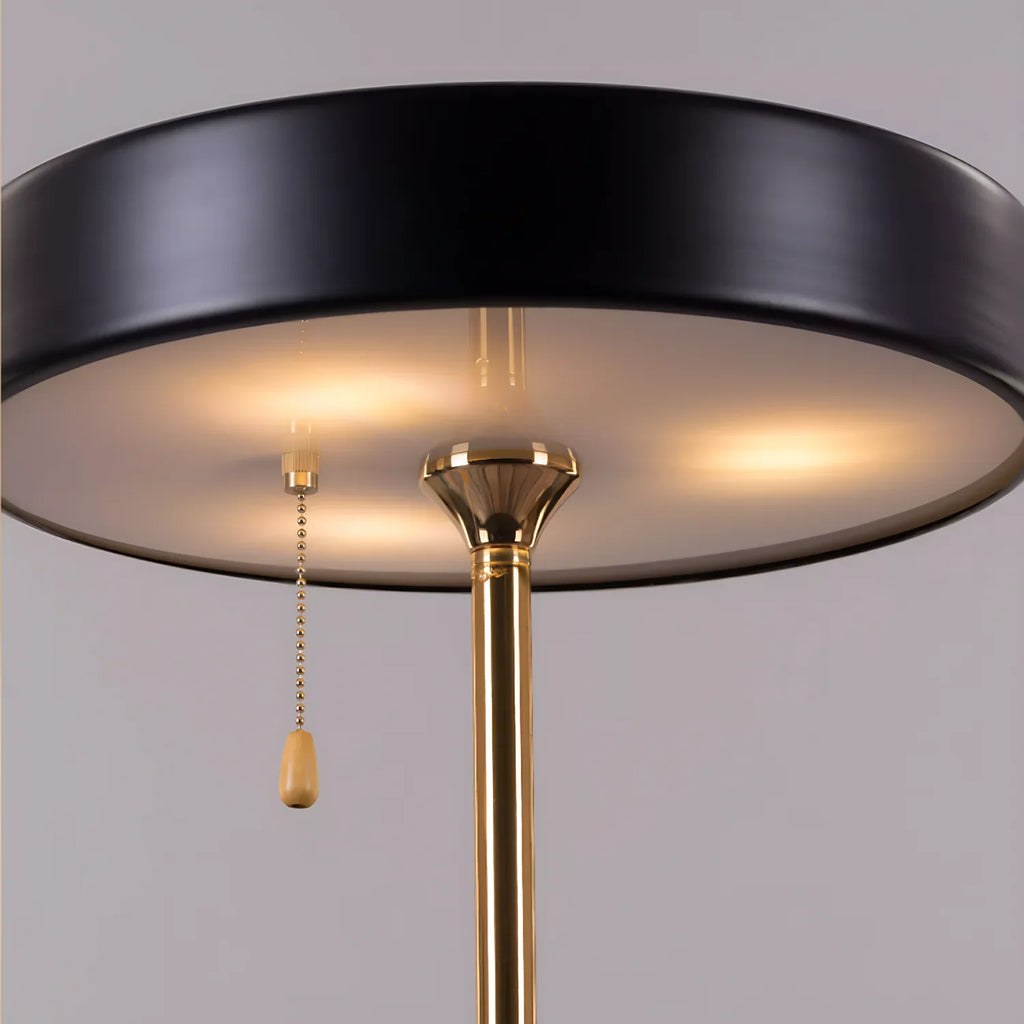 Radiant Tower of Light Minimalist Metal Table Lamp