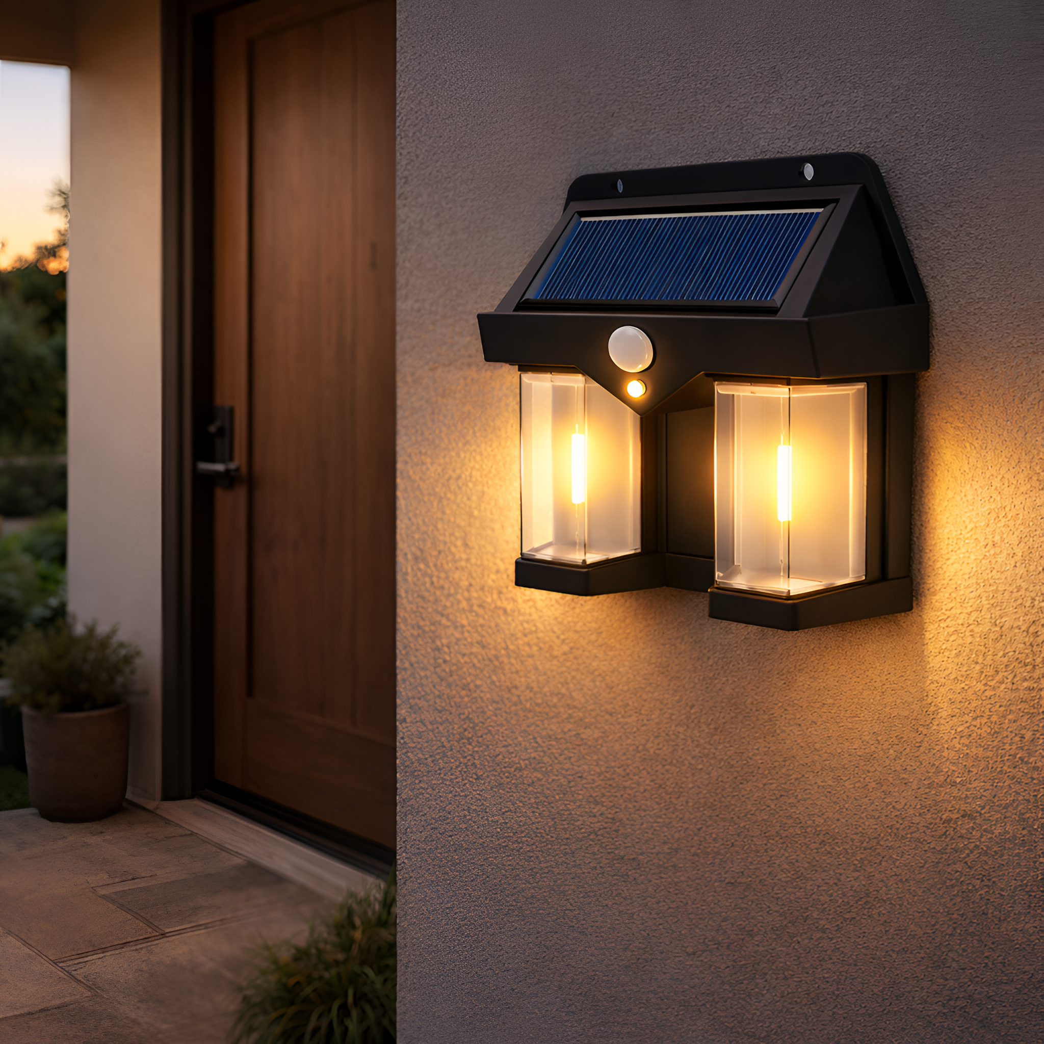 Maëlys - Solar Motion Sensor Wall Light