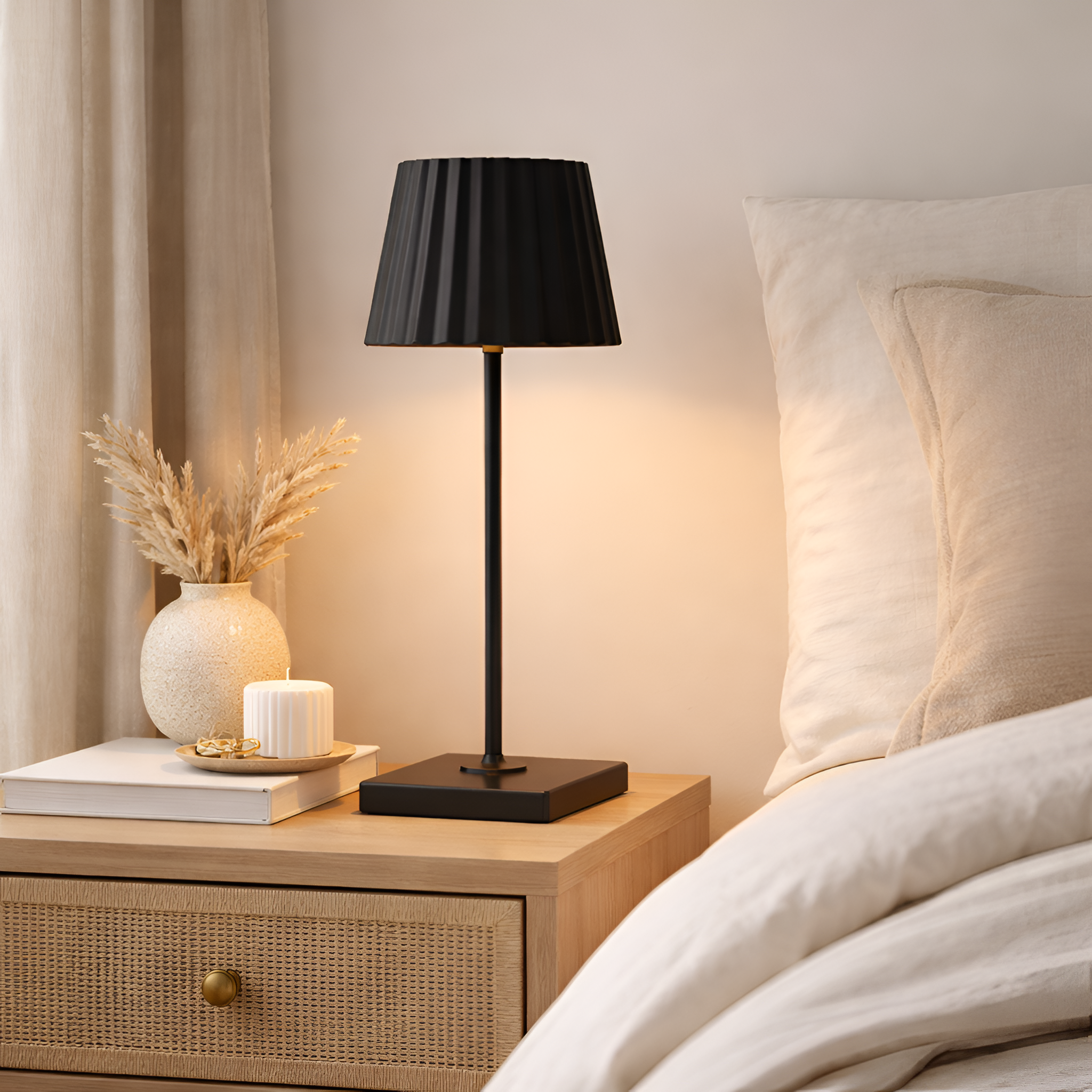 John - Cordless LED Touch Table Lamp