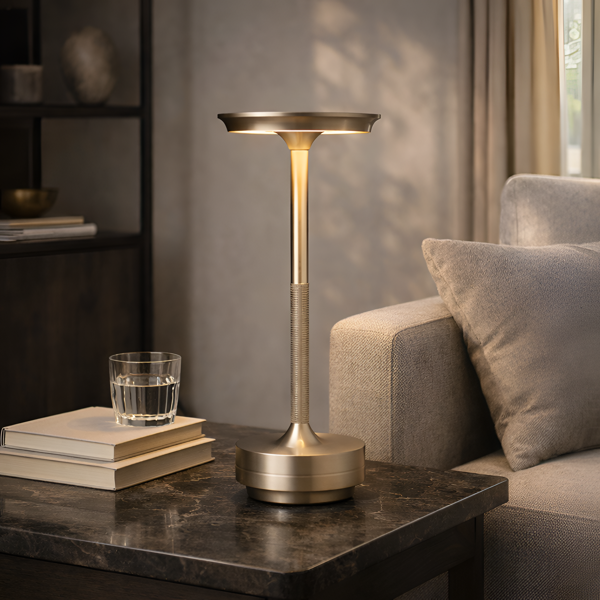 Bryle - LED Cordless Touch Table Lamp