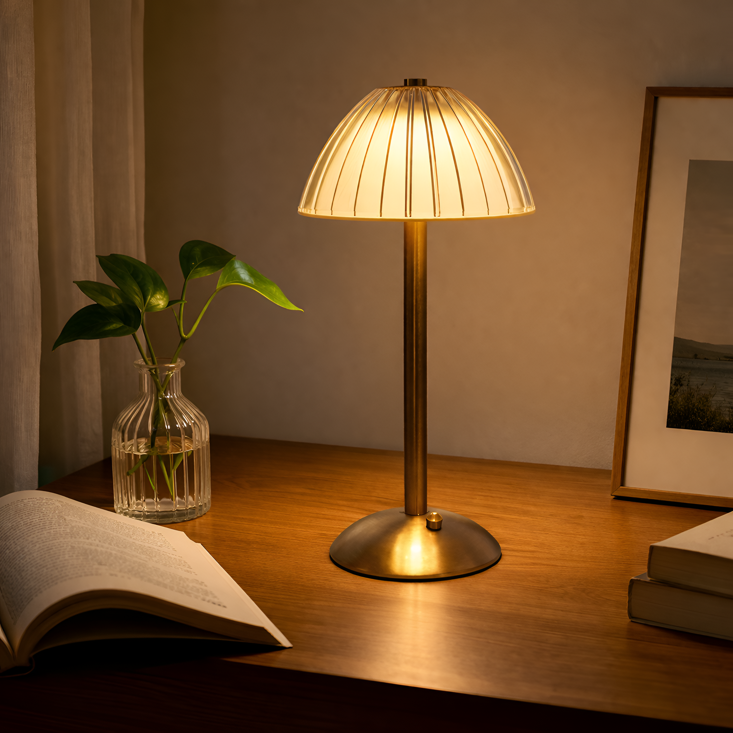 Kairo - Nordic Crystal Rechargeable Table Lamp LED